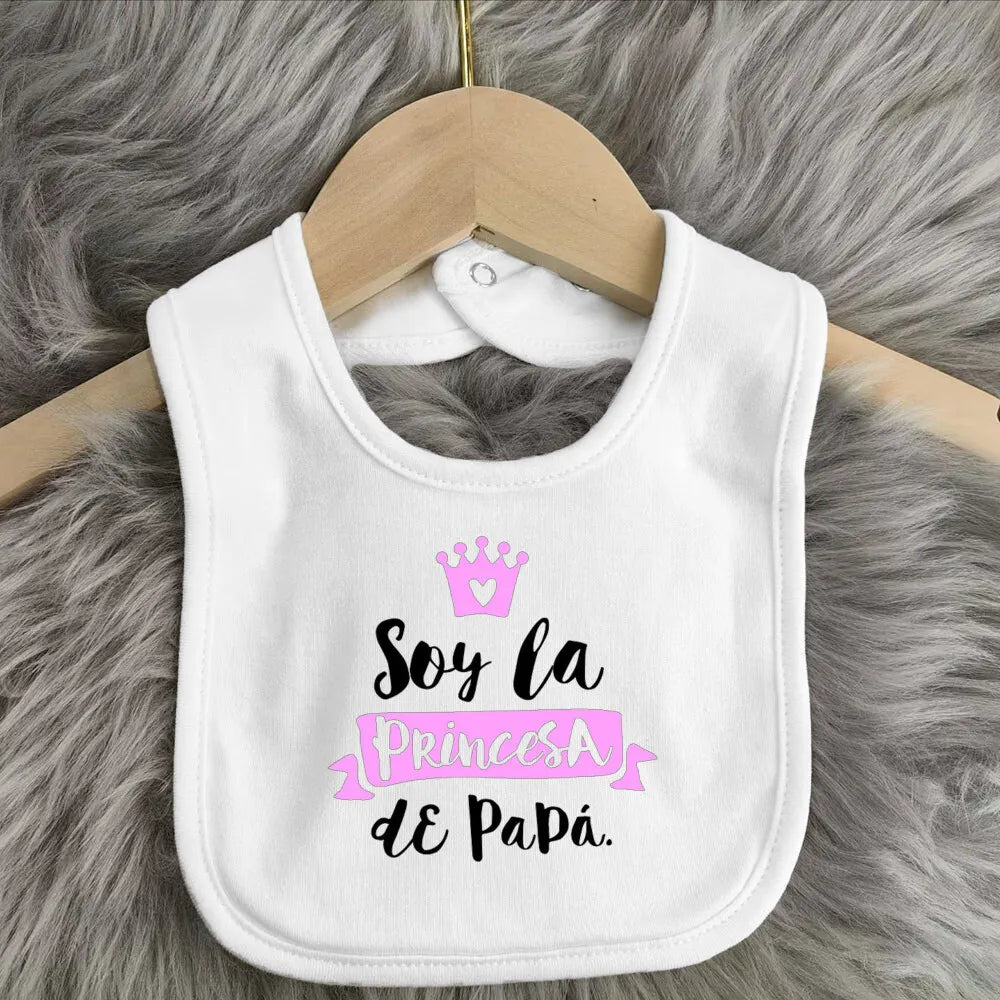 Father's Day Baby Bibs Happy Father's Day Print Infant Bib Newbron Shower Gift Boys Girls Burp Cloths Toddler Bibs Baby Stuff