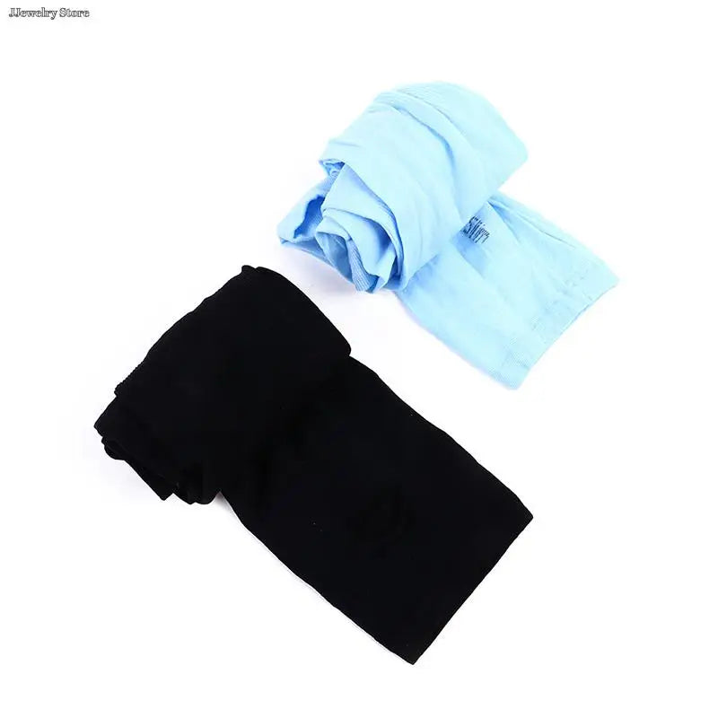 New 1Pair Ice Silk Sleeve Sunscreen Cuff Arm Sleeves Anti-Slip Summer Men Women Gloves Outdoor Riding Uv Sun Protect