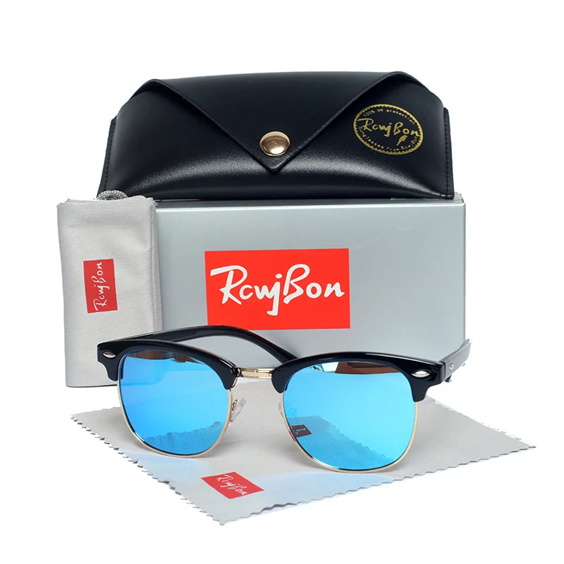 Polarized Sunglasses Men Women 3016 Brand Design Eye Sun Glasses Women Semi Rimless Classic Men Sunglasses Oculos De Sol UV400