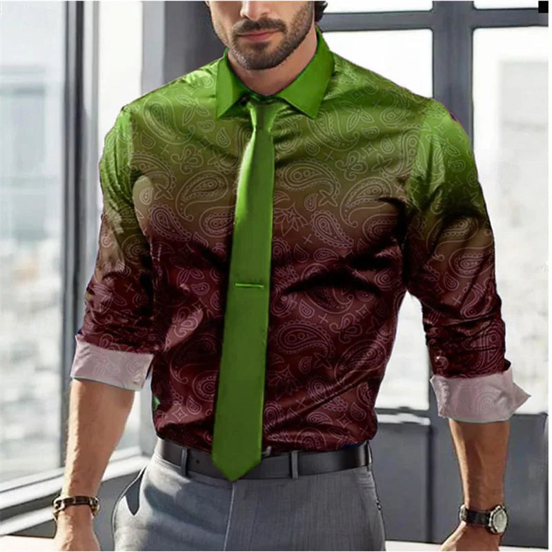 Large Size Men's Casual Shirt Business Summer Spring Autumn Lapel Long Sleeve 12 Colors S-5XL Fast Shipping 2024 Men's Shirt