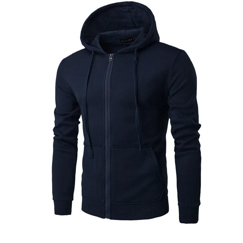 2024 Brand Men's Hoodies Sweatshirts Jacquard Hoodie Fleece Men Hooded Sweatshirt Pullover For Male Hoody Man Sweatshirt