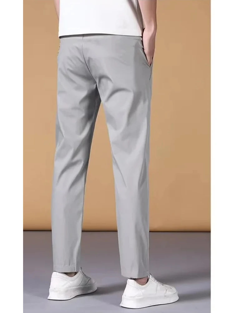 Fashion Men's Pants Summer Suit Pants Casual Korean Men's Pants Joggers Men Streetwear Casual Sports