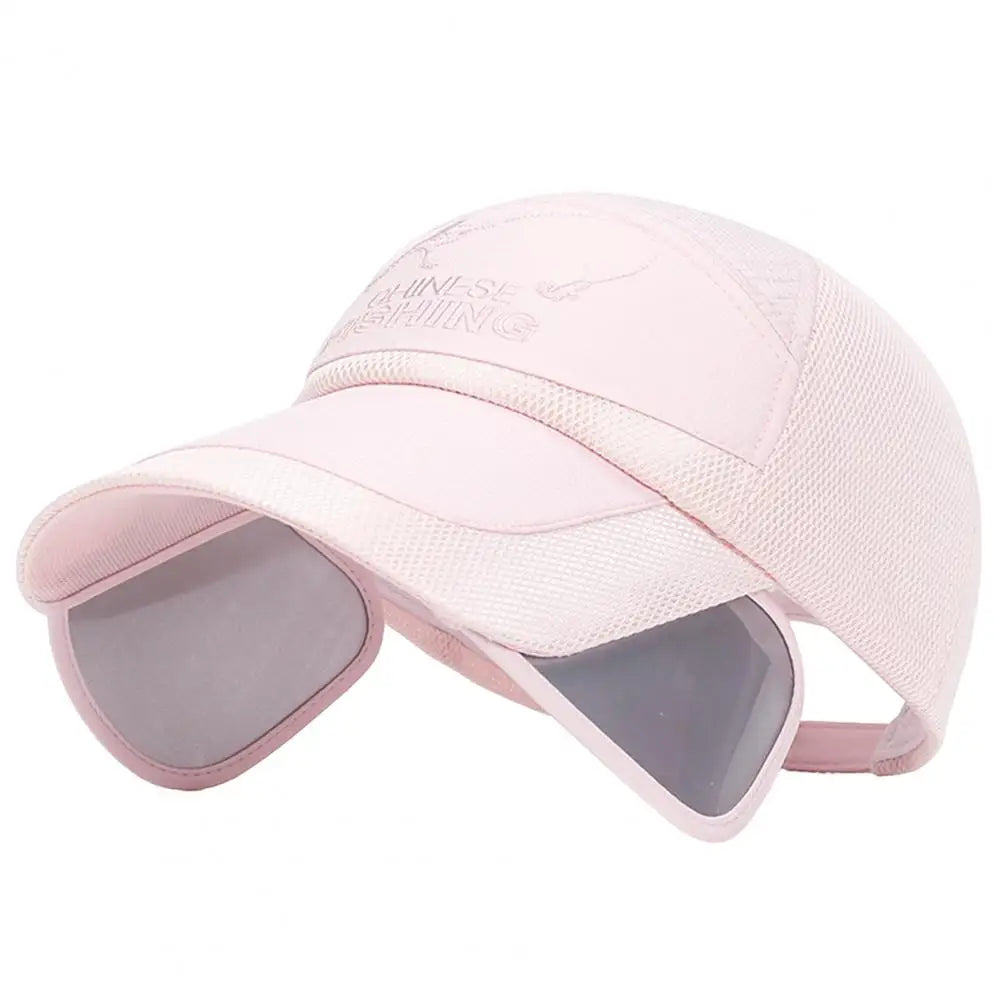 Sun Hat Washable Men Hat Extended Brim Practical Summer Outdoor Fishing Baseball Sport Visor Hat Outdoor Supply
