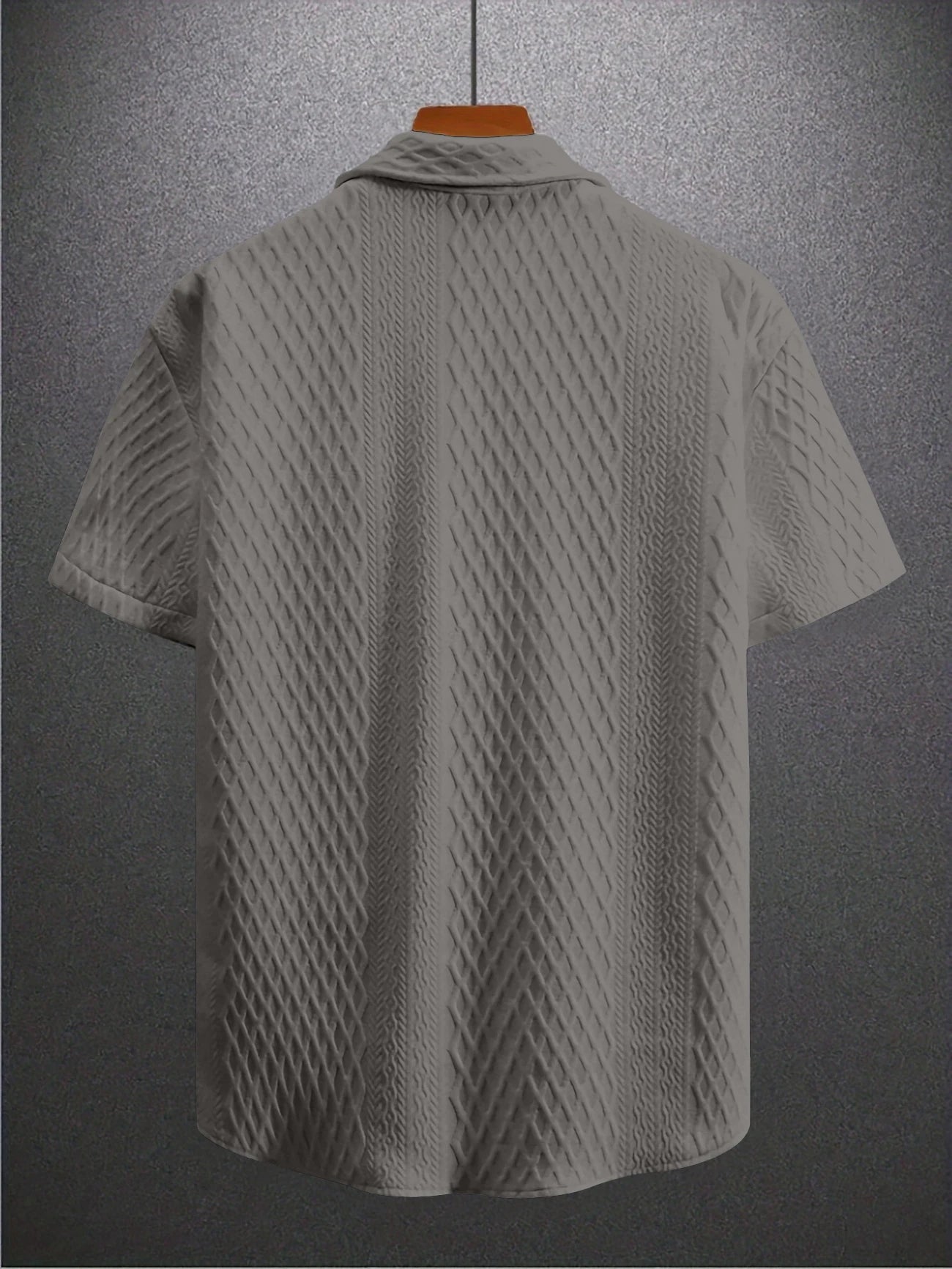 Men's Summer Short Sleeve Shirt Casual Comfortable Button-Up Floral Print Versatile Stylish Collared Leisure Wear 2025