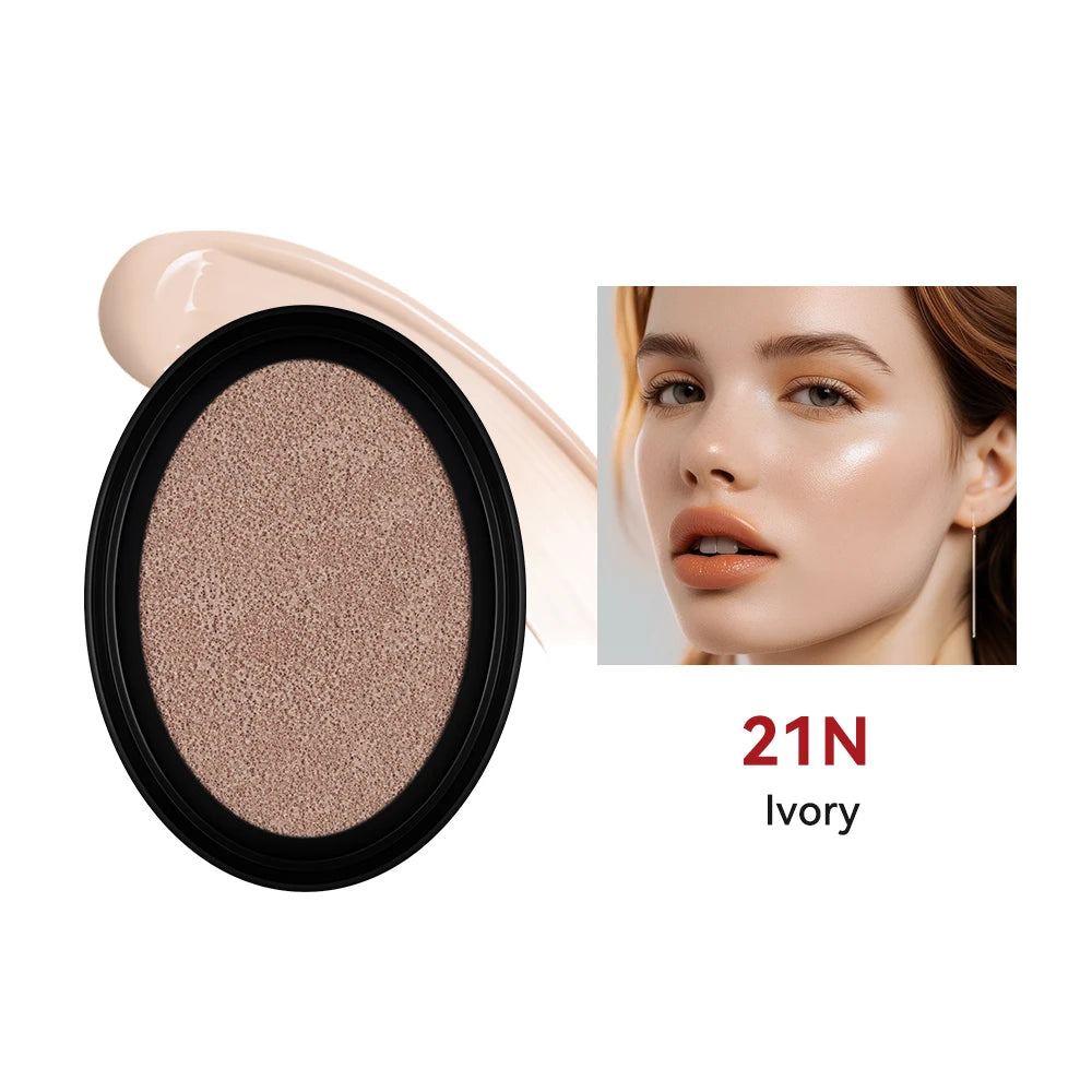 High Coverage Super Fit Cushion Foundation Refill Sunscreen Waterproof Long Lasting Makeup Bb Cream Foundation Refill Cosmetics