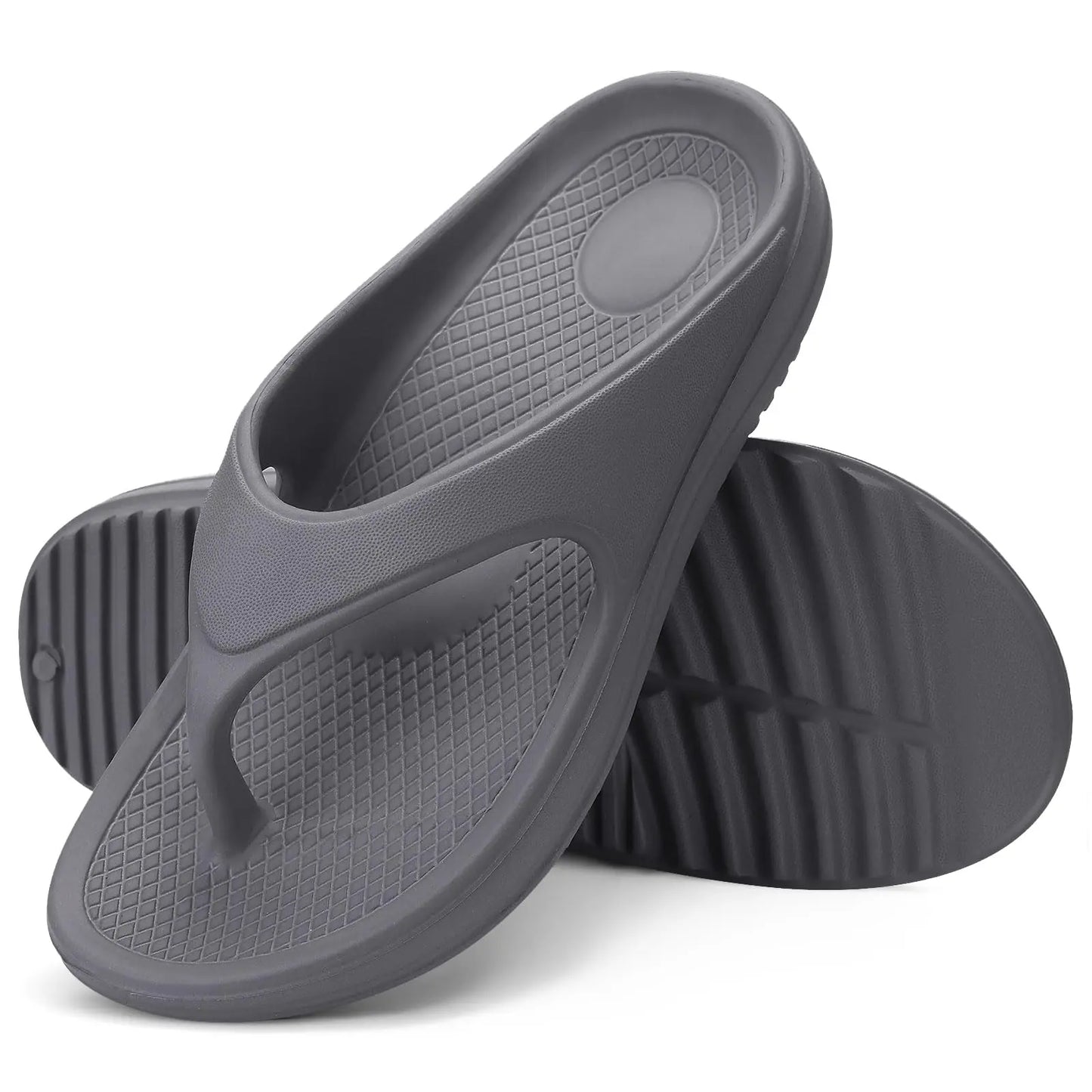 Evshine Recovery Flip Flops Pillow Soft Summer Beach Shoes New Women Summer Slippers Orthopedic Sandals For Women Arch Support