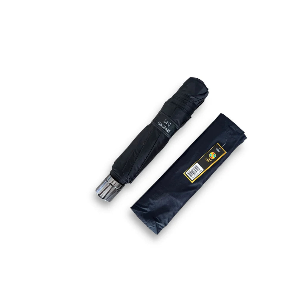 3170B Guarda Chuva sombrinha Preto modelo grande Uv Rain Sun shade large Umbrella LQ corporation parasol