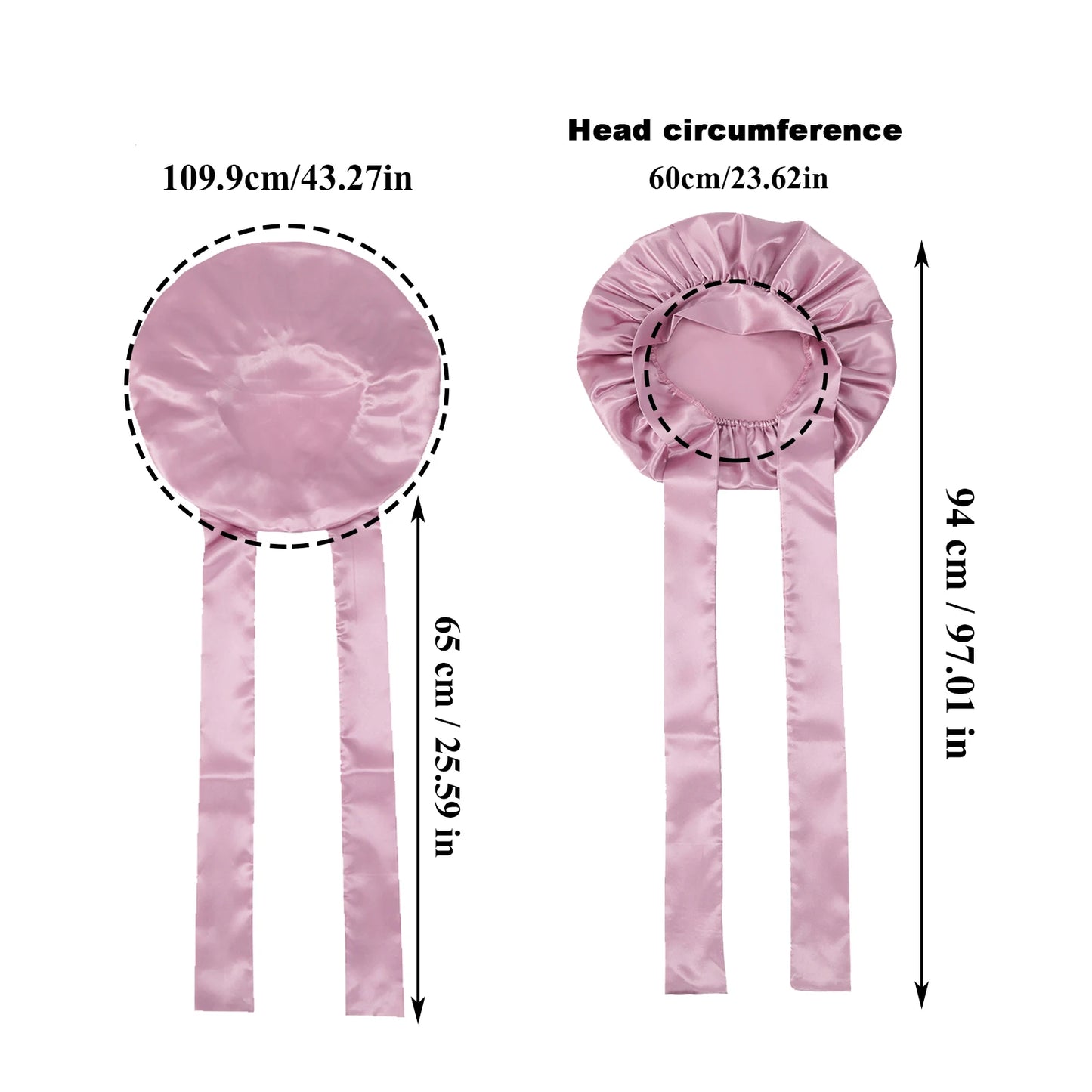 New Bonnet Sleep Cap Hair Band For Women Ladies Coffon Black Night Cap Hair Care Bonnet Nightcap Fashion Nightcap