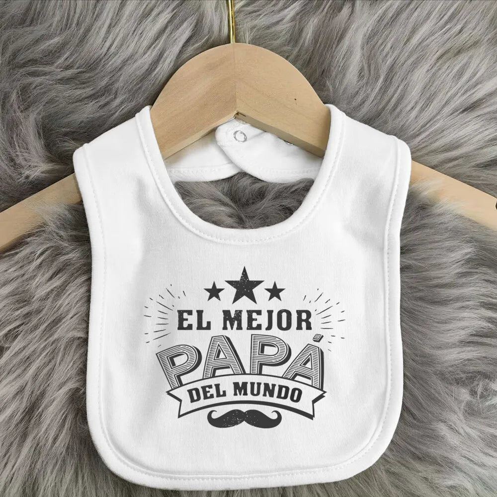 Father's Day Baby Bibs Happy Father's Day Print Infant Bib Newbron Shower Gift Boys Girls Burp Cloths Toddler Bibs Baby Stuff