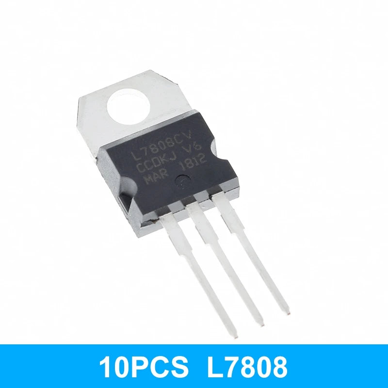 TZT 10/30PCS LM317T L7805 L7806 L7808 L7809 L7910 L7812 L7815 L7818 L7824 L7915