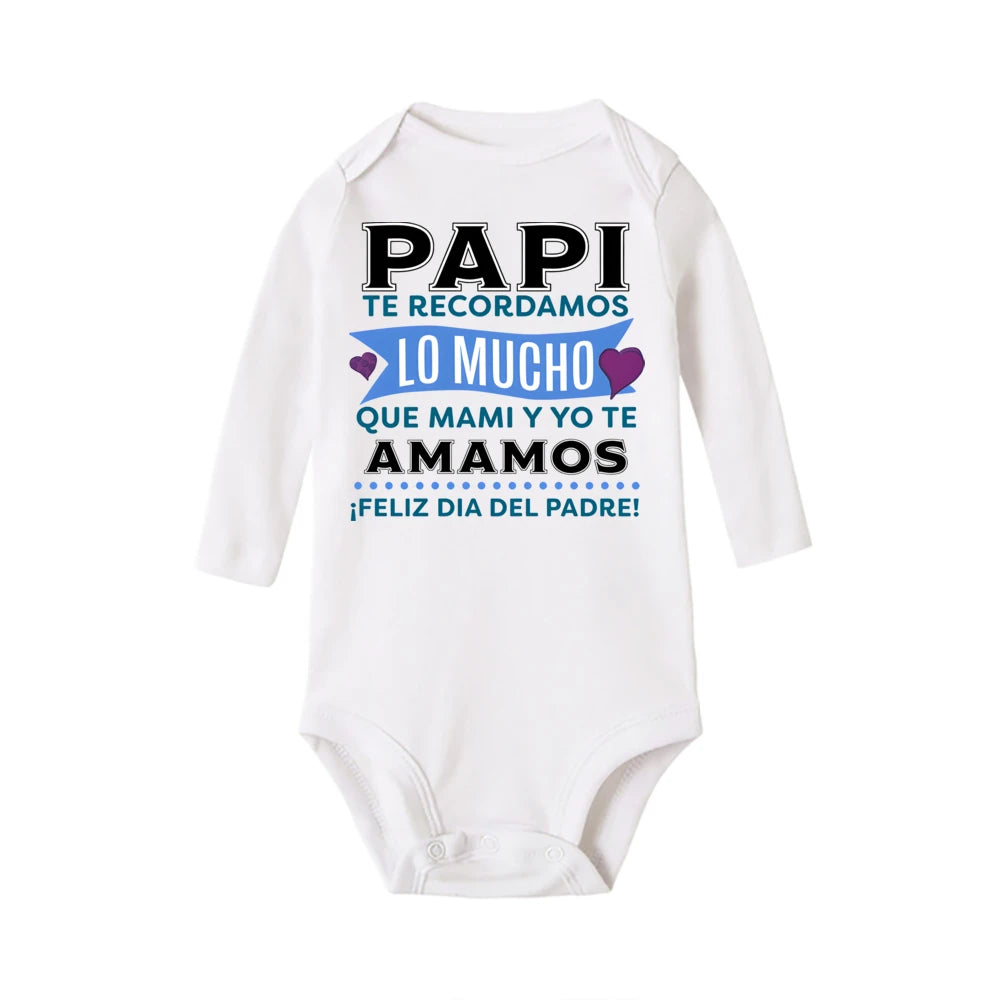 You Did A Great Job Dad Print Baby Romper Father's Day Toddler Bodysuits Girl Boy Clothing Fathers Day Baby Gift Clothes