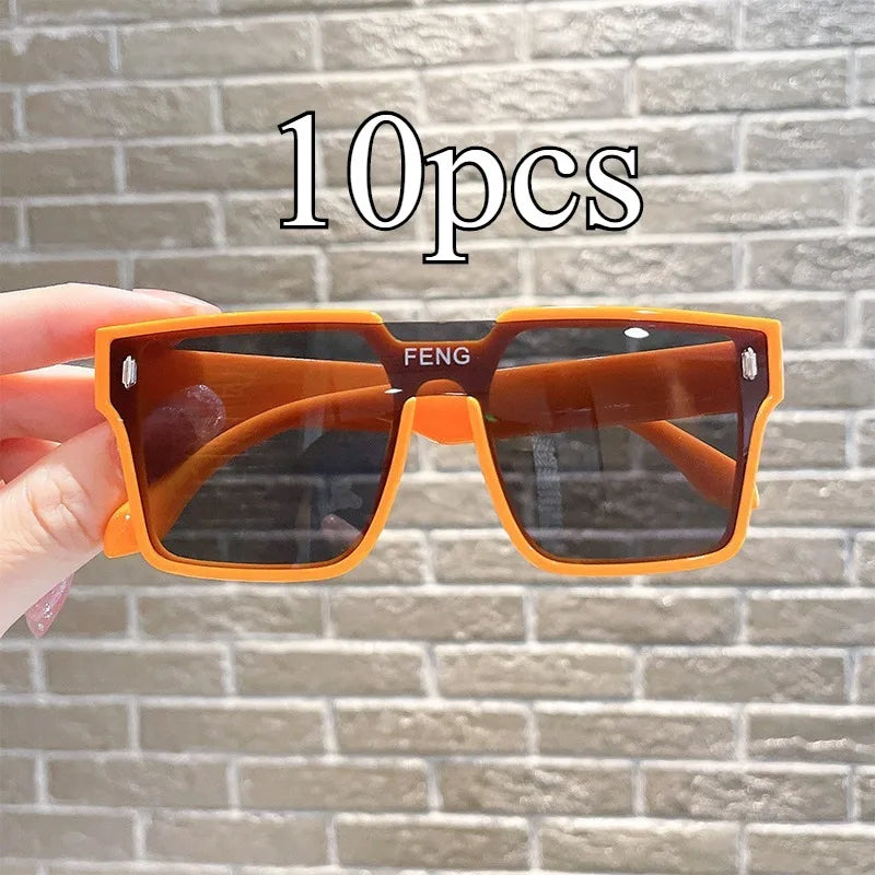 Children Sunglasses Trend Cool Fashion Silicone Sunscreen UV Protection Girls Boys Sunglasses