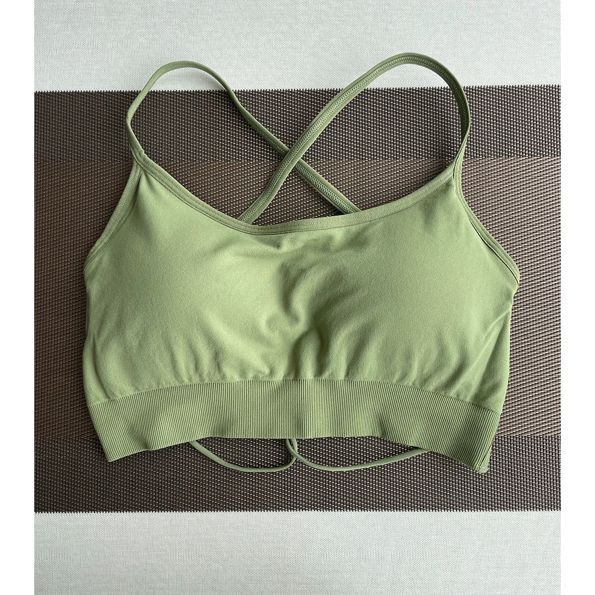 Invincible Seamless Bra Spandex Woman Fitness Elastic Breathable Breast Enhancement Leisure Sports Underwear Yoga bra