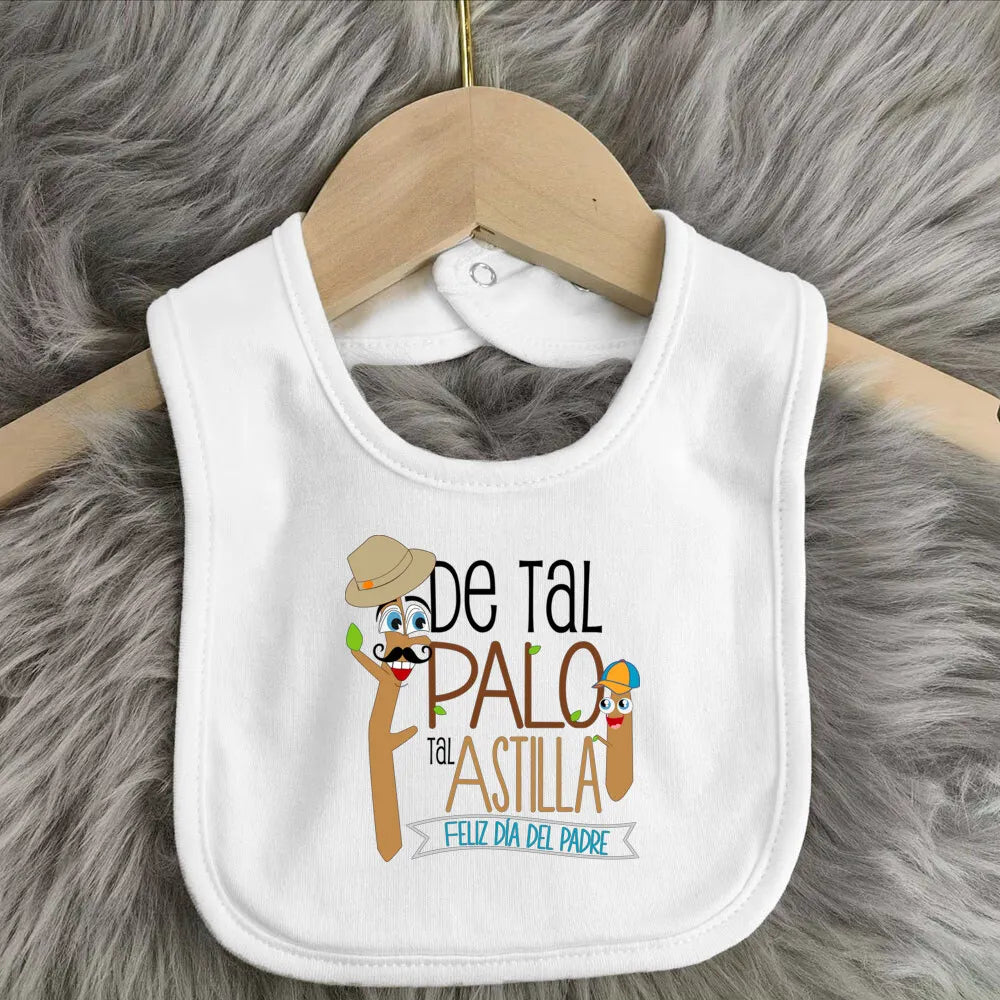 Father's Day Baby Bibs Happy Father's Day Print Infant Bib Newbron Shower Gift Boys Girls Burp Cloths Toddler Bibs Baby Stuff