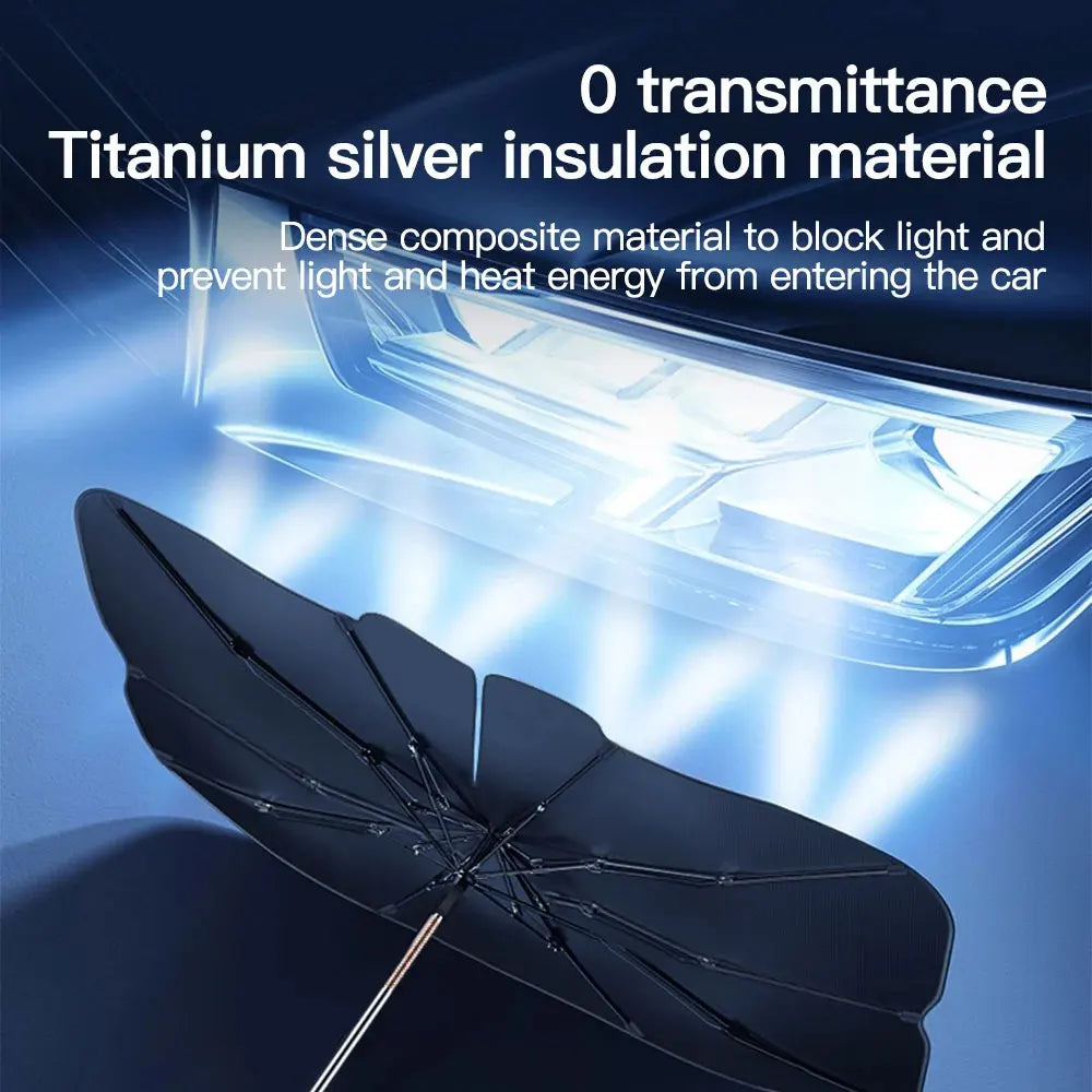 For Tesla Model Y/3/S/X Sunshades Parasol Car Front Sunshades Car UV Cover Sunshade 2016-2025 Model 3 Accessories Sun Visor