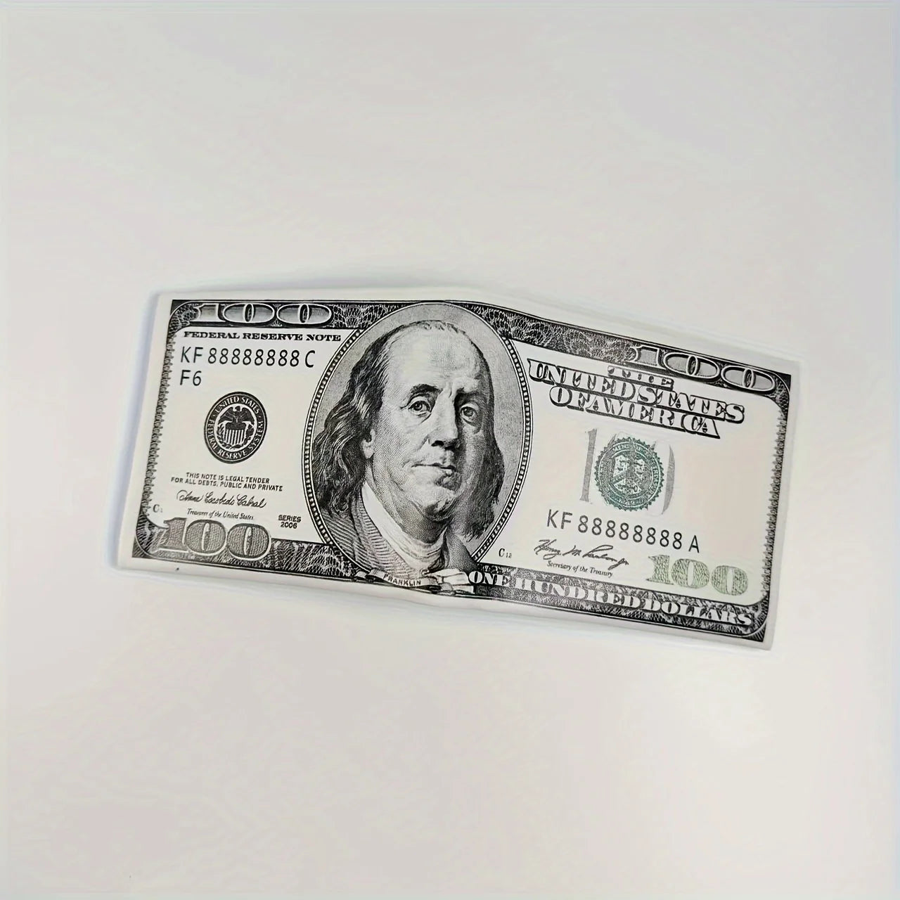 Dollar Wallet, Men's And Women's Slim Wallet, Credit Card Holder Wallet, PU Leather Wallet, Father's Day, Birthday Gift