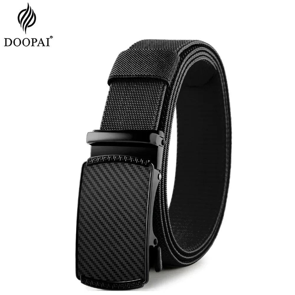 Men's Belt Casual Woven Elastic Belt Outdoor Sports Women's Belt Climbing Work Belt Jeans Suit Pants Men's And Women's Universal