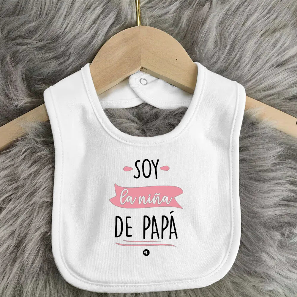 Father's Day Baby Bibs Happy Father's Day Print Infant Bib Newbron Shower Gift Boys Girls Burp Cloths Toddler Bibs Baby Stuff