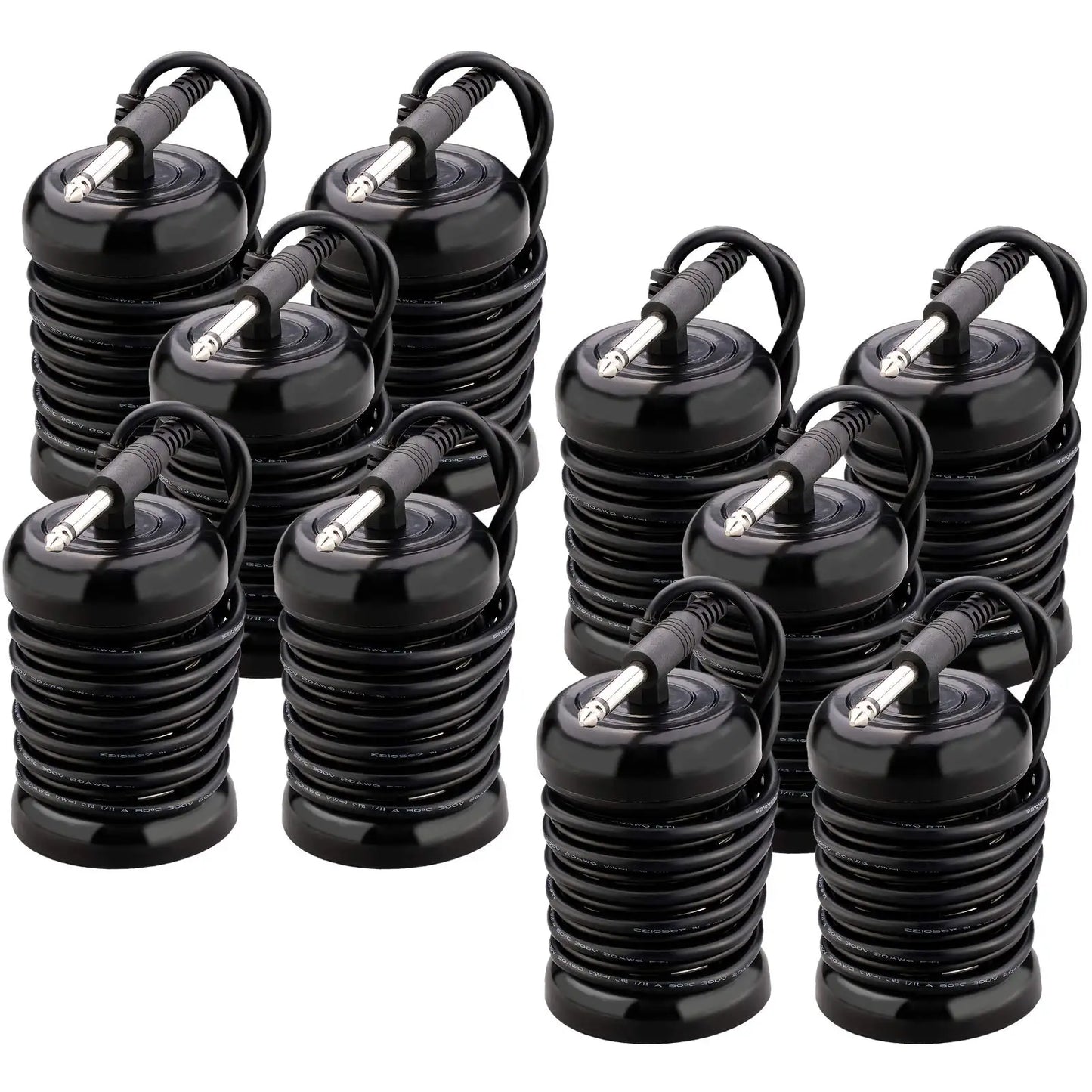 1/4/6PCS Stainless Steel Foot Detox Ion Array Hydrotherapy Machines Ion Clean Massage Foot Water Cell Foot Bath Purification