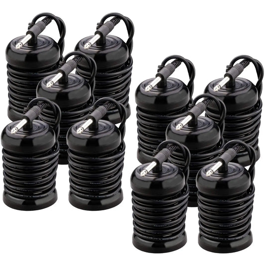 1/4/6PCS Stainless Steel Foot Detox Ion Array Hydrotherapy Machines Ion Clean Massage Foot Water Cell Foot Bath Purification