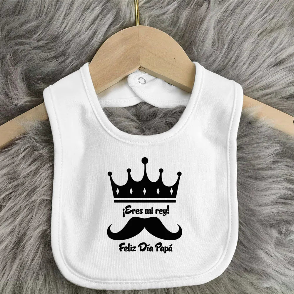 Father's Day Baby Bibs Happy Father's Day Print Infant Bib Newbron Shower Gift Boys Girls Burp Cloths Toddler Bibs Baby Stuff