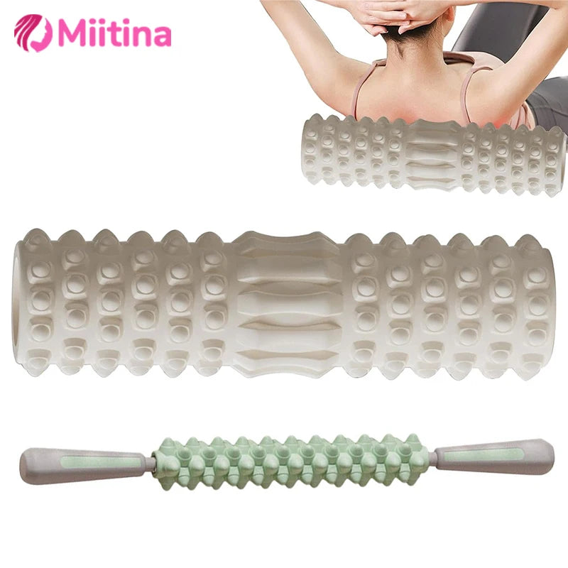 30cm Yoga Column Gym Fitness Pilates Foam Roller Exercise Back Massage Roller Yoga Brick in Legs & Arms Home Fitness Equipment