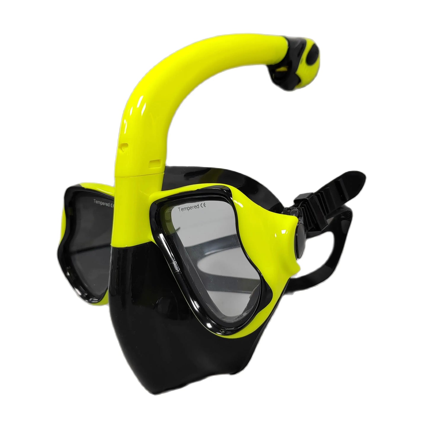 Lightweight professional snorkeling gear for free swimming with myopia diving detachable sleeve and full dry top system