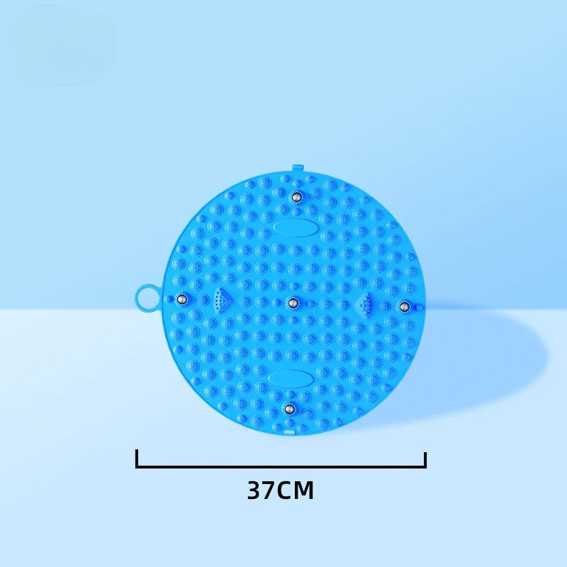 2024 New Finger Pressure Board Foot Massage Pad Foot Step Through The Meridian Jogging Massage Pad Fitness Pedal