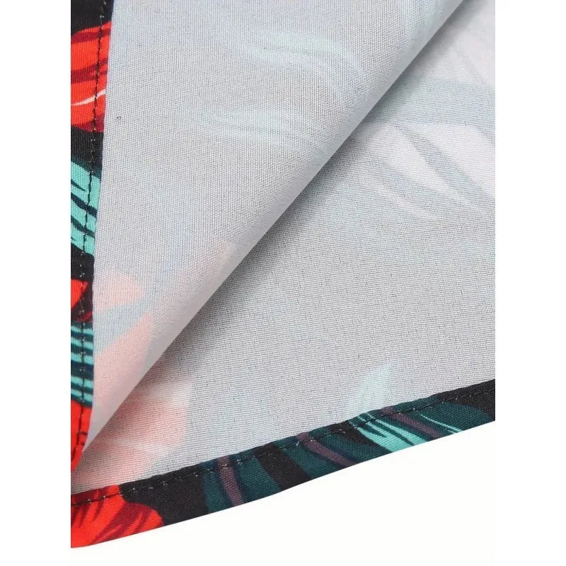 Men's Shirt Ethnic pattern design 3D Printed Christ Summer Short Sleeve Daily Street Tops Button Summer Men's Clothes