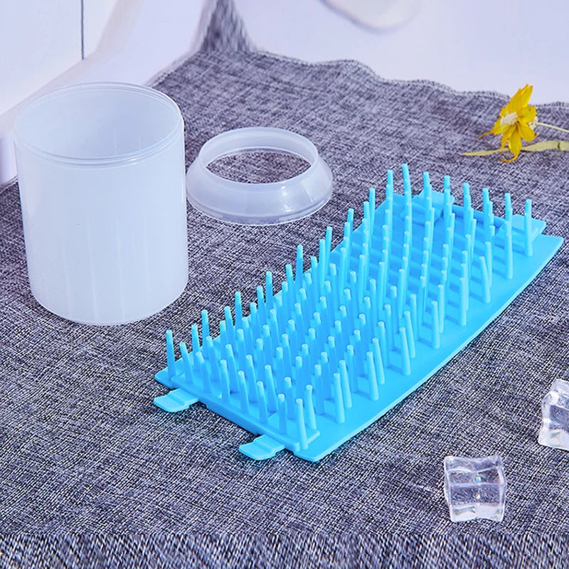 Pet Foot Wash Cup Soft Silicone Material Cat and Dog Portable Dog Foot Massage Foot Washer Foot Cleaning Bucket Dog Accesso