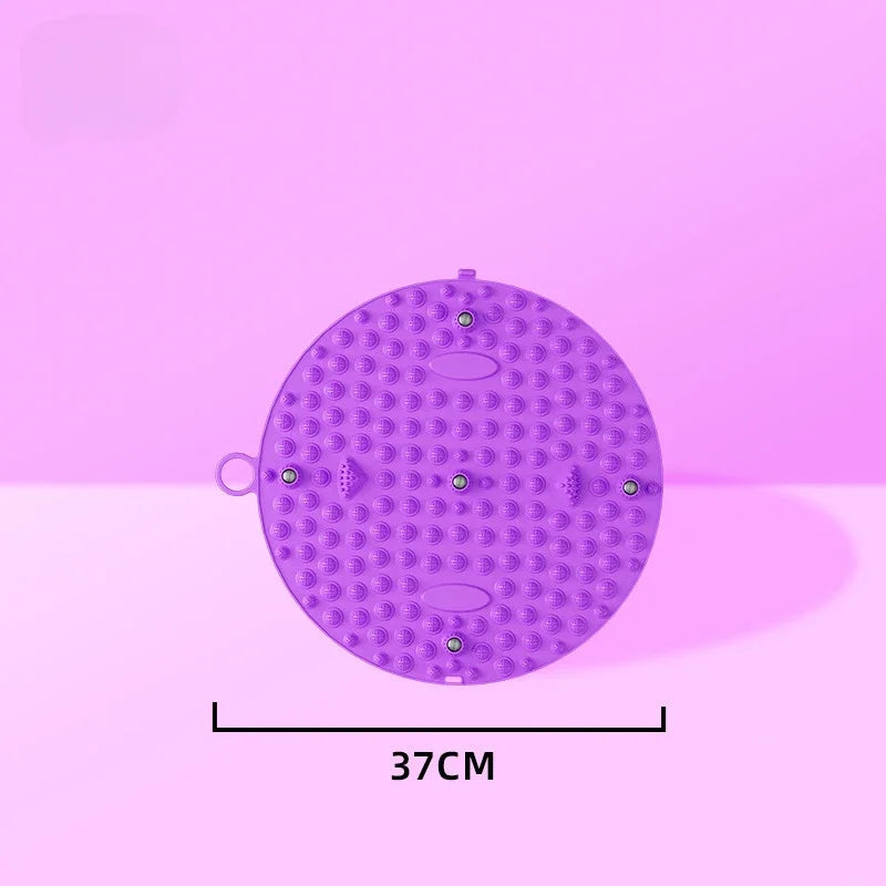 2024 New Finger Pressure Board Foot Massage Pad Foot Step Through The Meridian Jogging Massage Pad Fitness Pedal