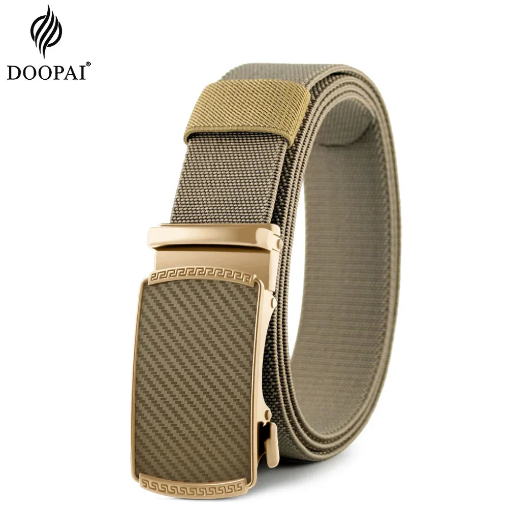 Men's Belt Casual Woven Elastic Belt Outdoor Sports Women's Belt Climbing Work Belt Jeans Suit Pants Men's And Women's Universal