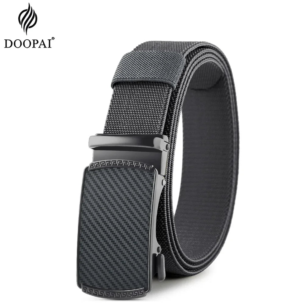 Men's Belt Casual Woven Elastic Belt Outdoor Sports Women's Belt Climbing Work Belt Jeans Suit Pants Men's And Women's Universal
