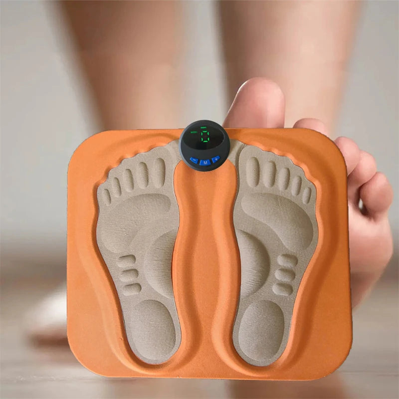 3D Smart Foot Massage Pad Feet Massager 6 Modes 15 LevelsImprove Blood Circulation Relax Muscles Slim Legs Rechargeable Foot Pad