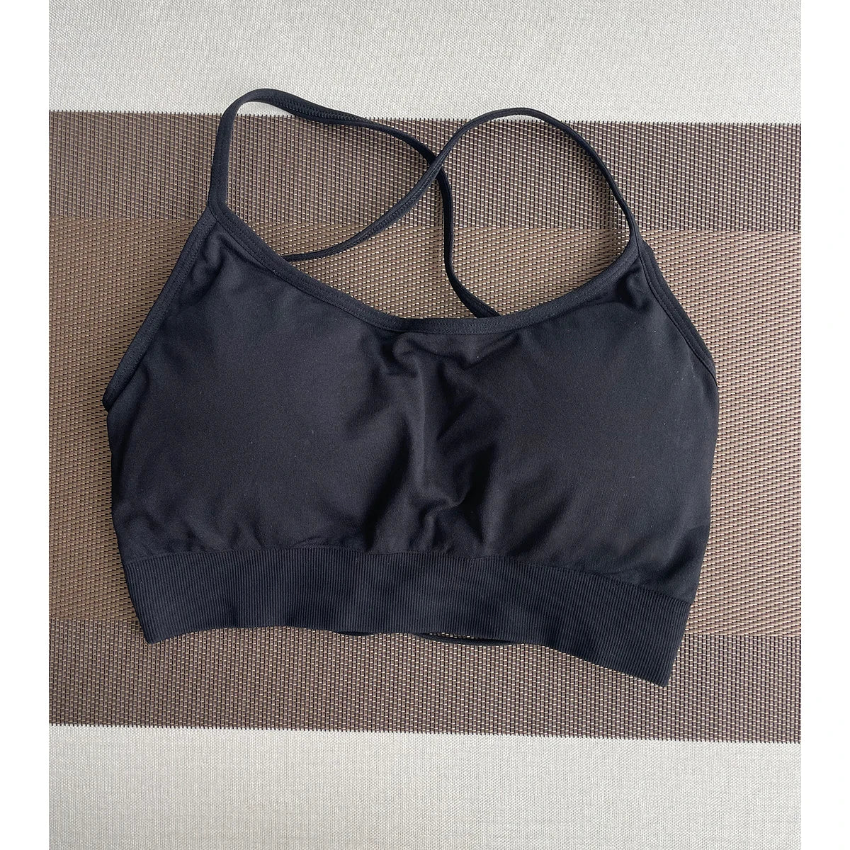 Invincible Seamless Bra Spandex Woman Fitness Elastic Breathable Breast Enhancement Leisure Sports Underwear Yoga bra