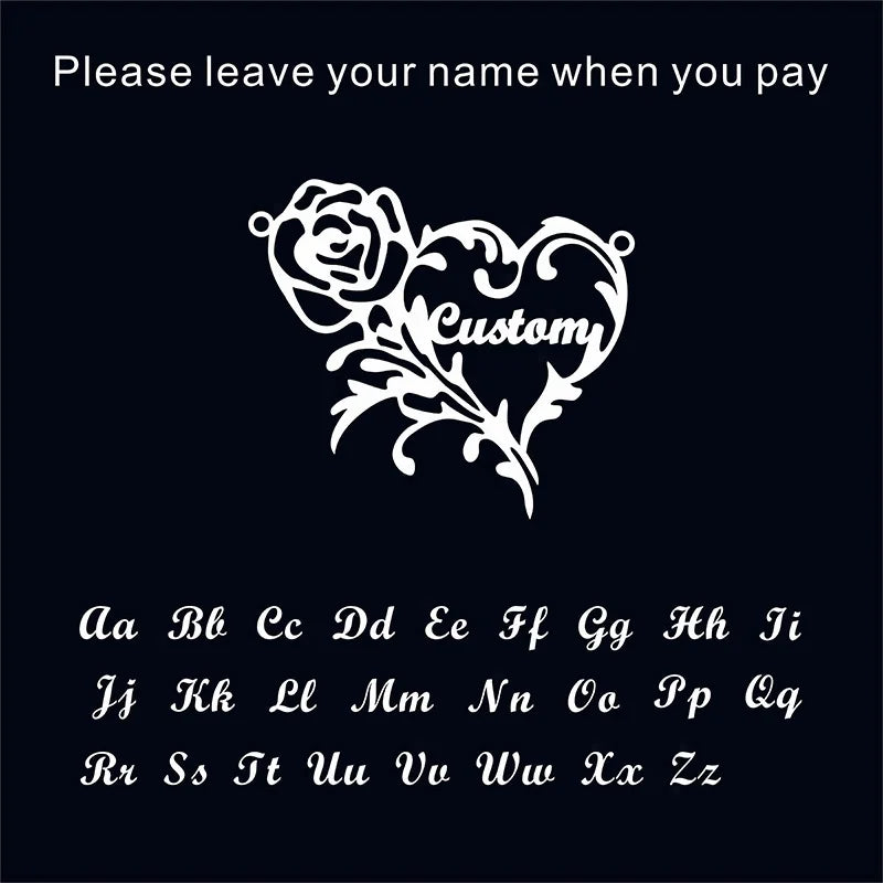 Personalized 1-5 Names Keychains for Men Women Stainless Steel Customized Heart Keyring Jewelry Father's Day Gifts