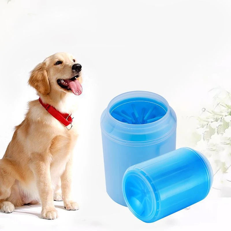Pet Foot Wash Cup Soft Silicone Material Cat and Dog Portable Dog Foot Massage Foot Washer Foot Cleaning Bucket Dog Accesso