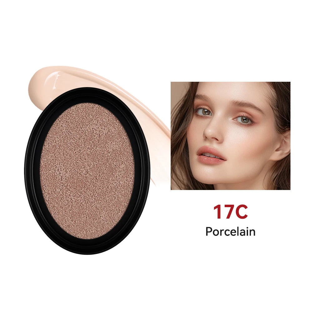 High Coverage Super Fit Cushion Foundation Refill Sunscreen Waterproof Long Lasting Makeup Bb Cream Foundation Refill Cosmetics