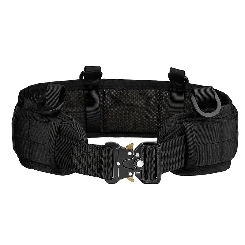 Men's Belt Outdoor Hunting Tactical Belt Multi-Function Buckle Nylon Belt High Quality Outdoors Sport Canvas Belt Neutral Girdle