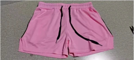 2023 Sports Trendy Men's Pants Summer Men's Sports Plus Size Mesh Breathable Shorts Running Beach Pants