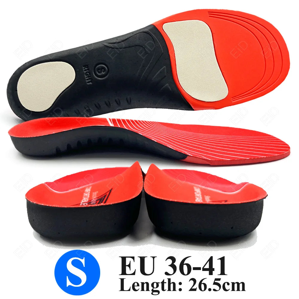 EiD Best Orthotic Insole Arch Support X/O Leg Flat Foot Health Shoe Sole Pad insoles for Shoes insert padded Orthopedic insoles