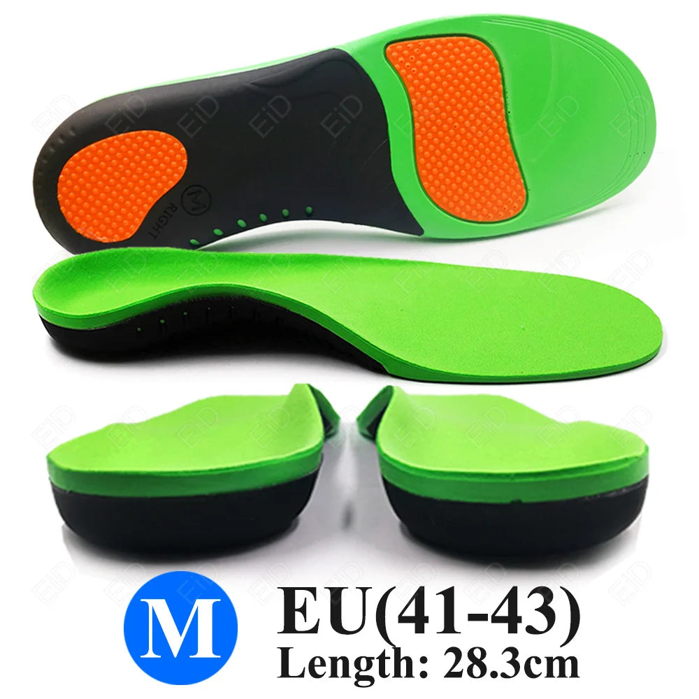 EiD Best Orthotic Insole Arch Support X/O Leg Flat Foot Health Shoe Sole Pad insoles for Shoes insert padded Orthopedic insoles