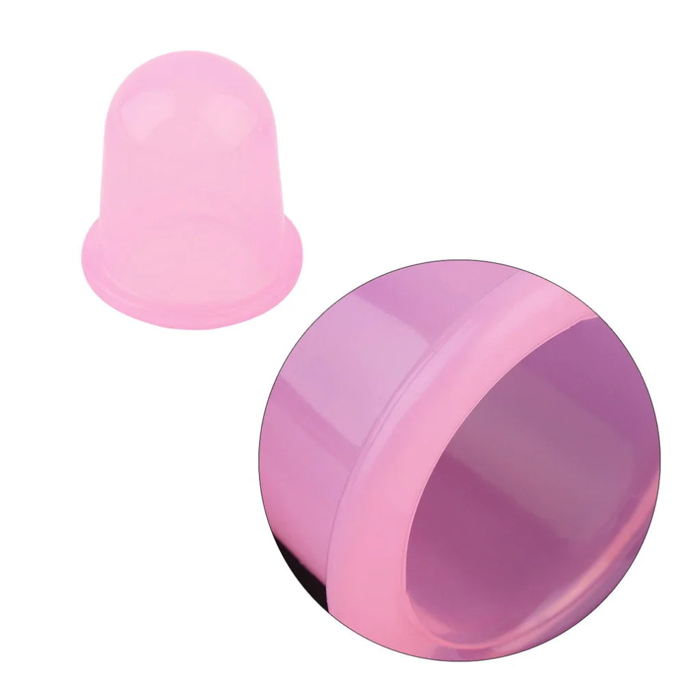 5 Colors Family Full Body Neck Back Massage Helper Sillicone Anti Cellulite Massager Vacuum Cans Cupping Cup Chinese Health Care