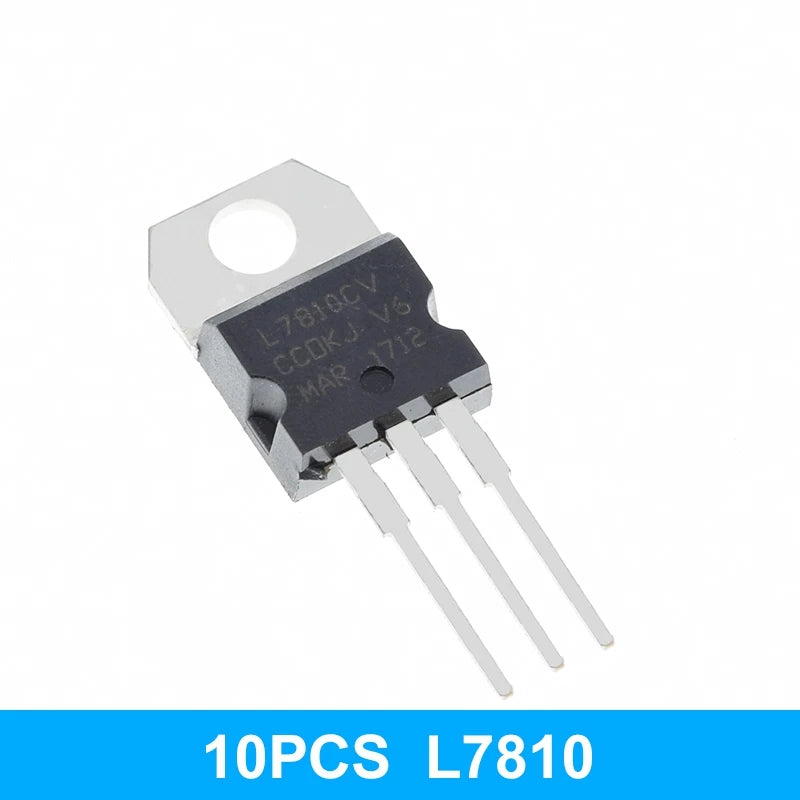 TZT 10/30PCS LM317T L7805 L7806 L7808 L7809 L7910 L7812 L7815 L7818 L7824 L7915