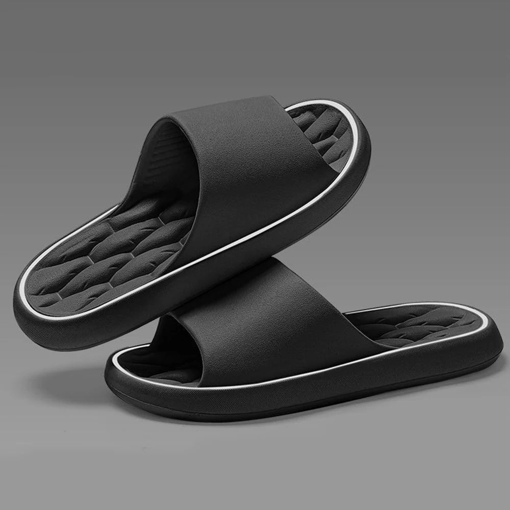 ZHIDA Super Light Soft Slippers Simple Fashion Slides EVA Elastic Shoes Colorful Sneakers In Door Bathroom Flip Flops