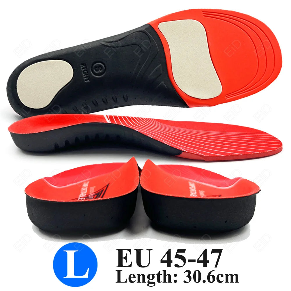 EiD Best Orthotic Insole Arch Support X/O Leg Flat Foot Health Shoe Sole Pad insoles for Shoes insert padded Orthopedic insoles