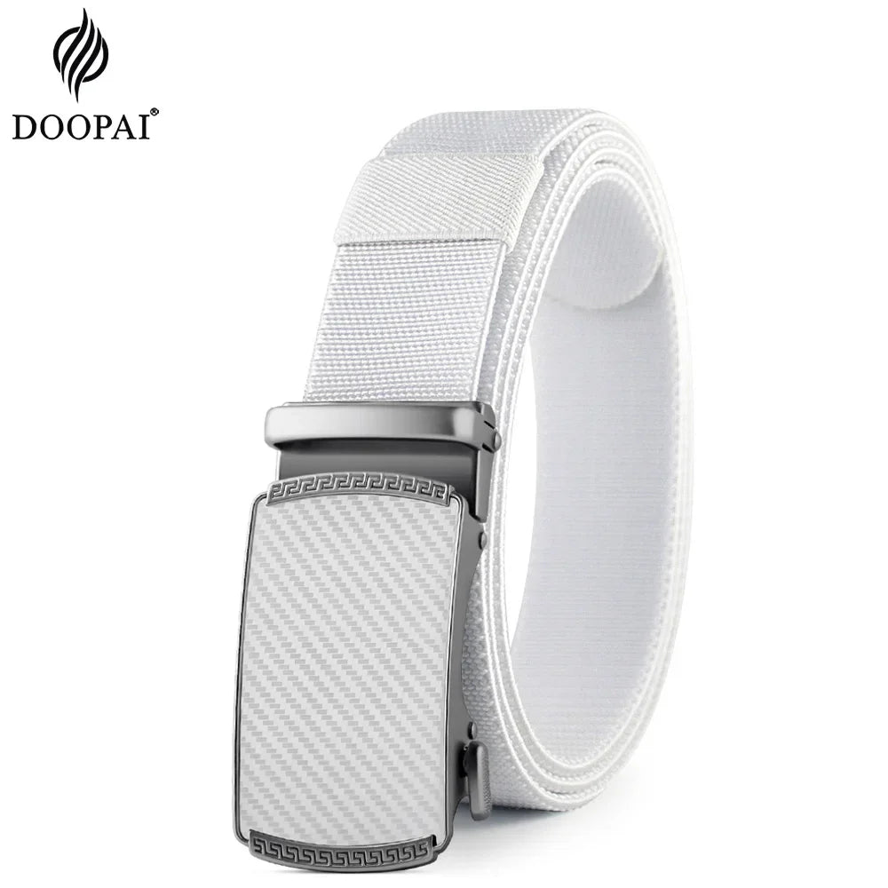 Men's Belt Casual Woven Elastic Belt Outdoor Sports Women's Belt Climbing Work Belt Jeans Suit Pants Men's And Women's Universal
