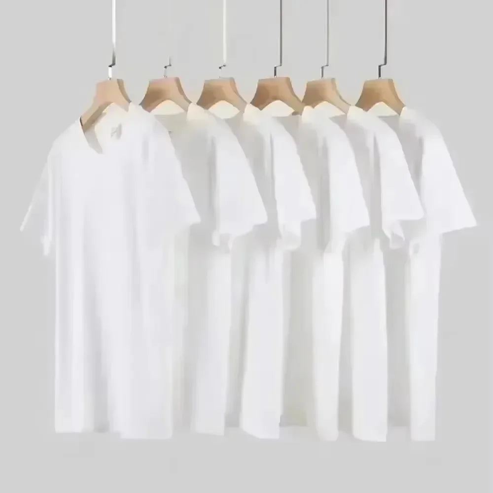 2025 Printed Casual Short Sleeved Cotton Summer Short Sleeved Men's and Women's High-quality Luxury Version Comfortable