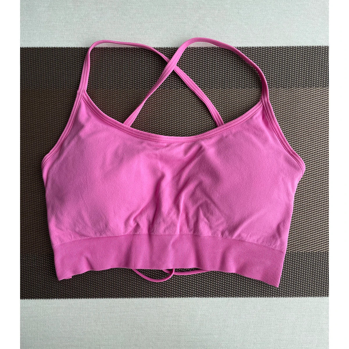 Invincible Seamless Bra Spandex Woman Fitness Elastic Breathable Breast Enhancement Leisure Sports Underwear Yoga bra