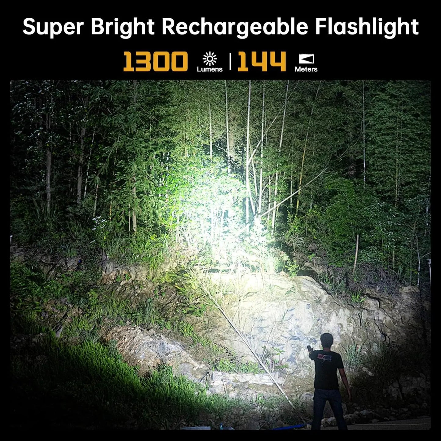 Wurkkos FC11C Nichia 519A Buck Circuit Hiking 18650 Flashlight Max ouput 1200 LM USB C Rechargeable EDC Torch Father's Day Gifts